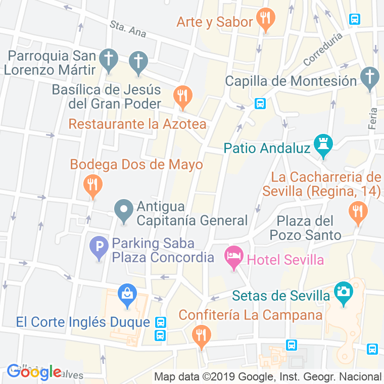 Código Postal de Trajano en Sevilla