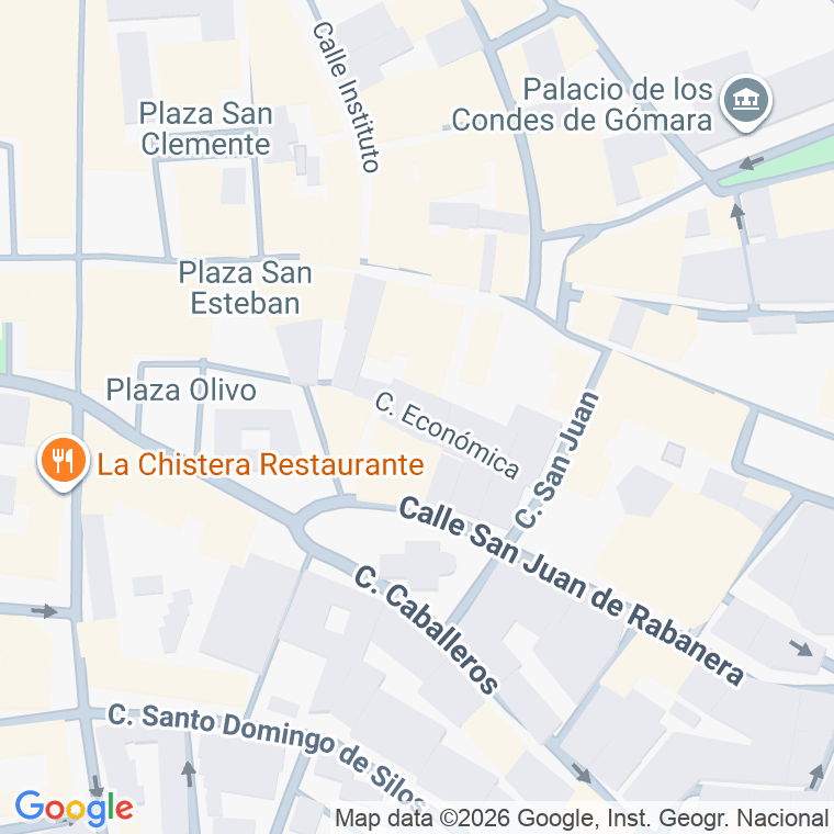 Código postal de Calle Economica (la) en Soria