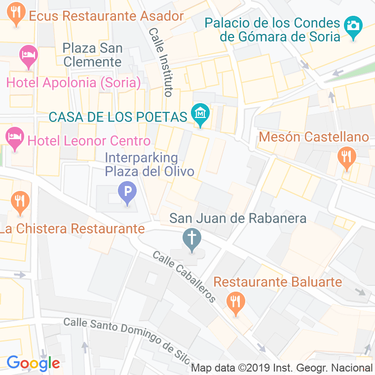 Código Postal calle Economica, La en Soria
