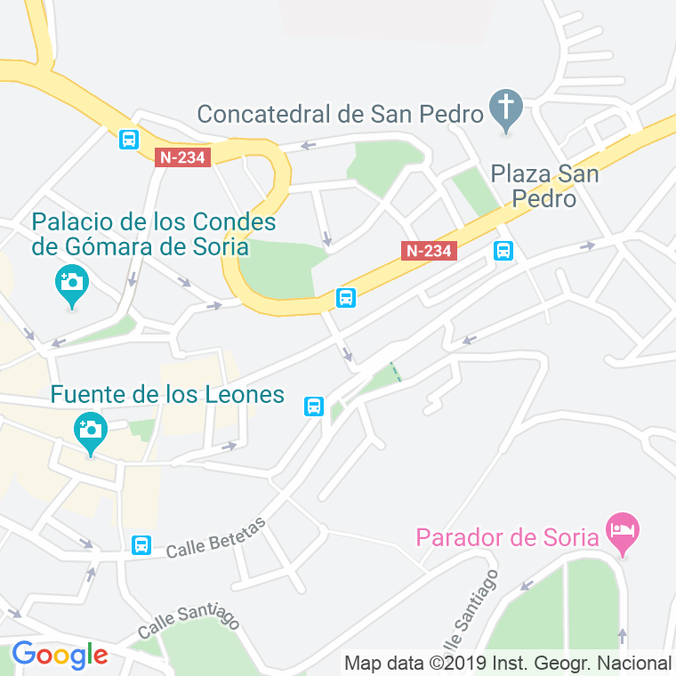 Código Postal calle Real en Soria