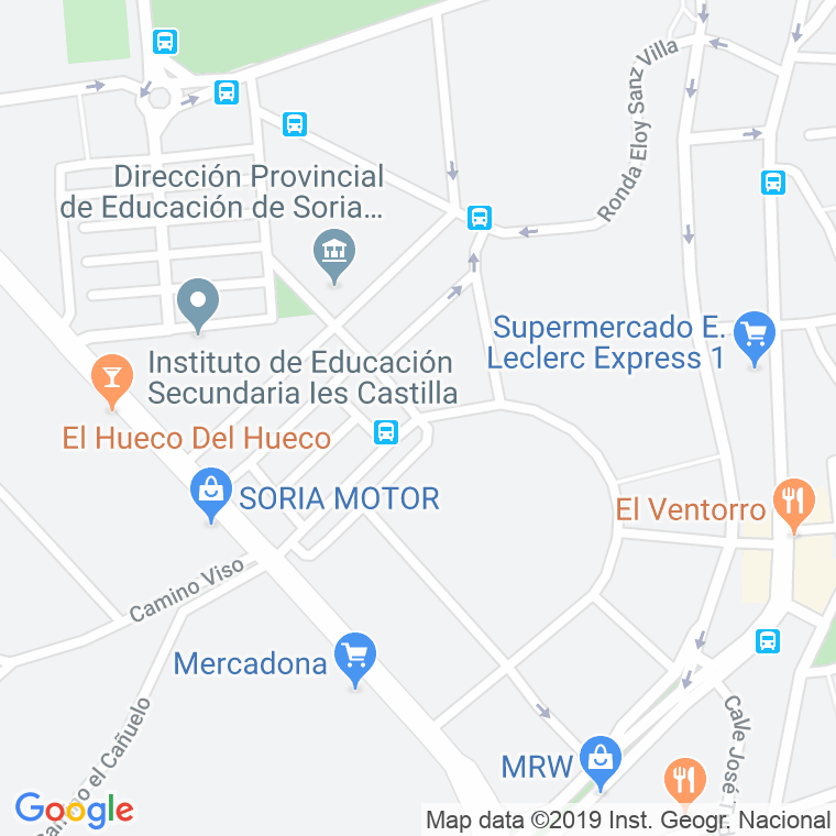 Código Postal calle Santa Teresa De Jesus en Soria