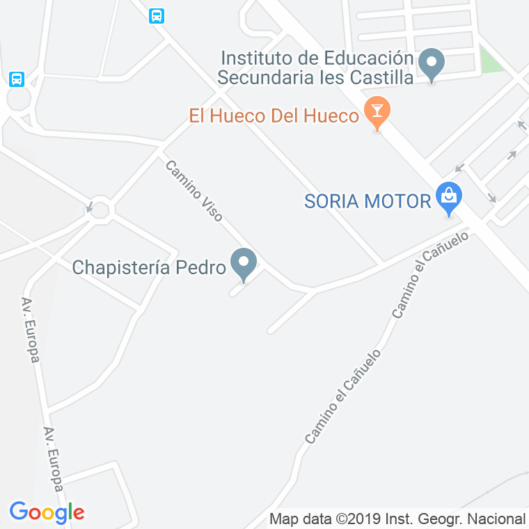 Código Postal calle Caldereta en Soria
