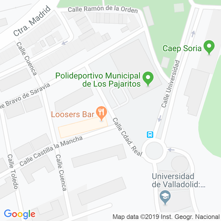 Código Postal calle Ciudad Real en Soria