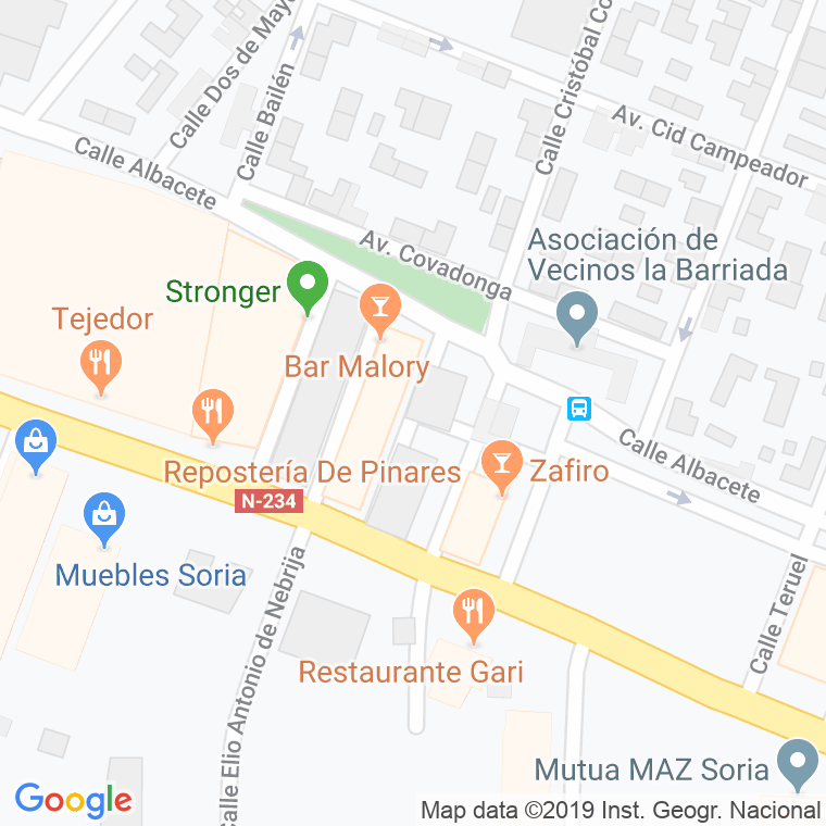 Código Postal calle Flor, La en Soria