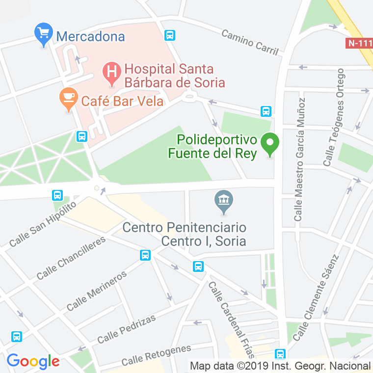 Código Postal calle Gaya Nuño, avenida (Pares Del 2 Al Final) en Soria