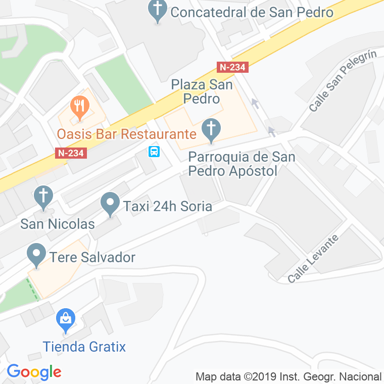 Código Postal calle Juan Baltanas en Soria