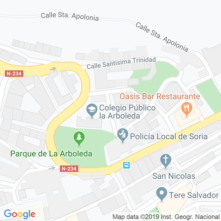 Código Postal calle Pozo Albar en Soria