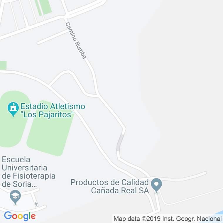 Código Postal calle Rumba, La, camino en Soria