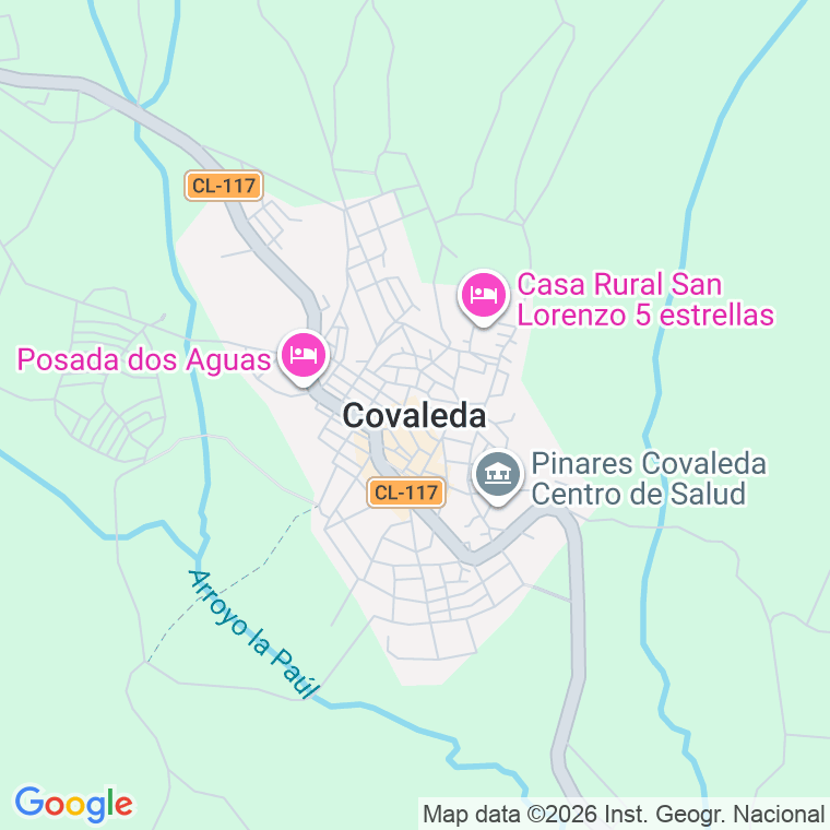 Código postal de Calle Ramiro la Llana Arguedas en Covaleda