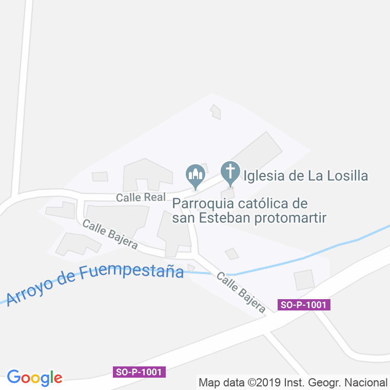 Código Postal de Losilla, La en Soria