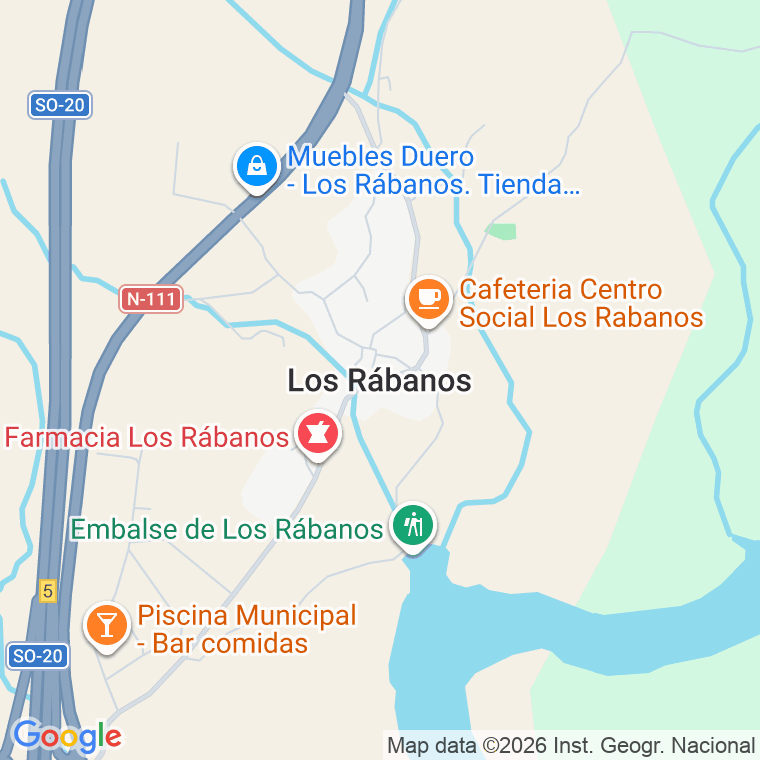 Código postal de Calle Diseminado en Rabanos (los)