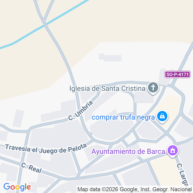 Código postal de Calle Umbria en Barca