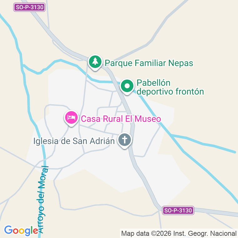 Código postal de Nepas en Soria