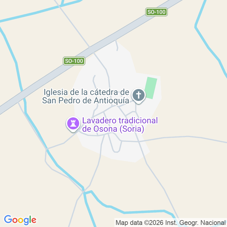 Código postal de Osona en Soria