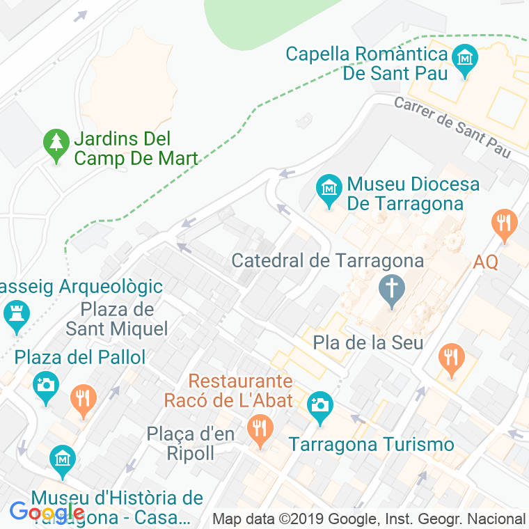 Código Postal calle Misser Nogues en Tarragona