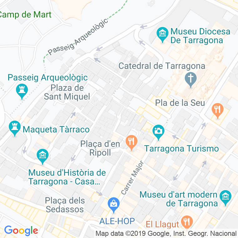 Código Postal calle Moles en Tarragona