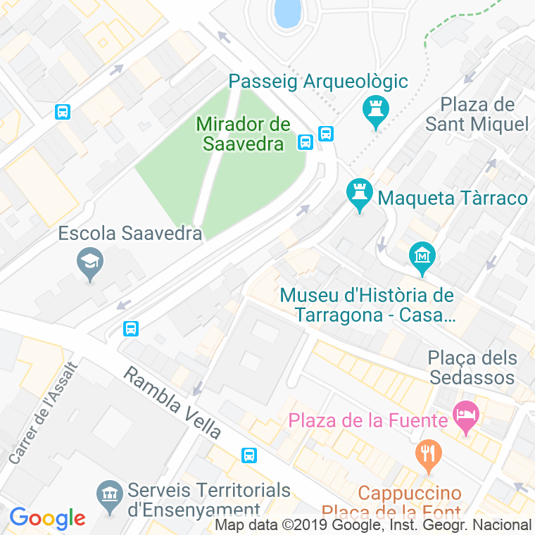 Código Postal calle Salines en Tarragona