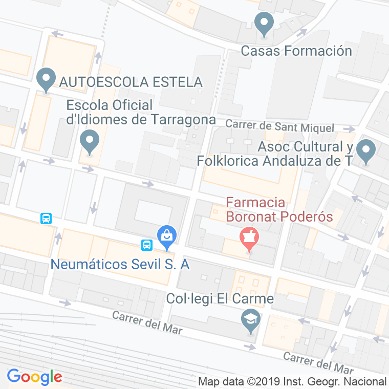 Código postal de Castaños, de en Tarragona