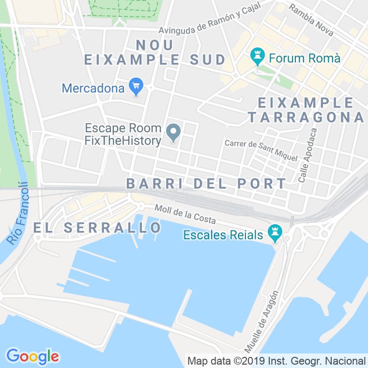 Código postal de Mar en Tarragona