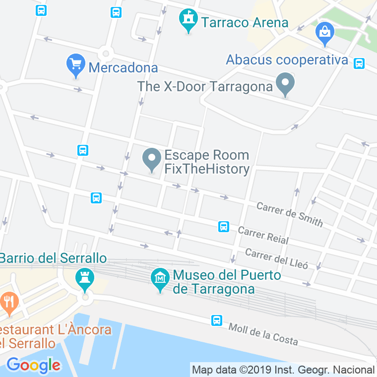 Código postal de Vapor en Tarragona