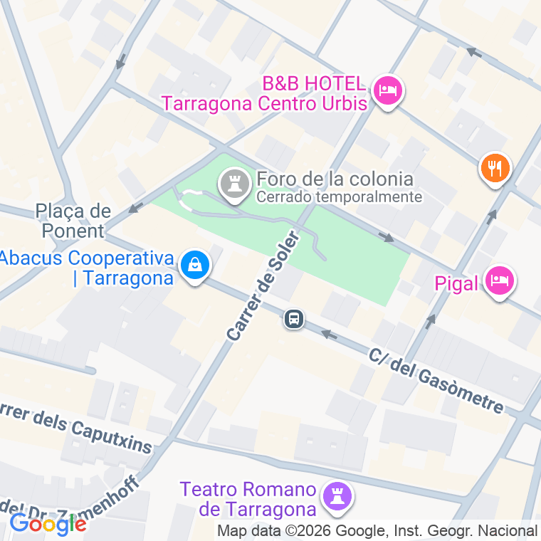 Código postal de Soler Morey en Tarragona