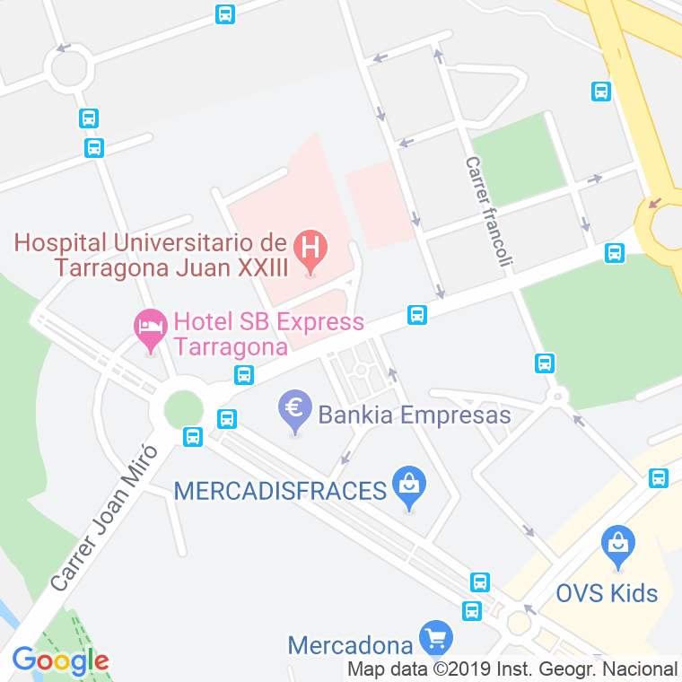 Código Postal calle Doctor Mallafre en Tarragona
