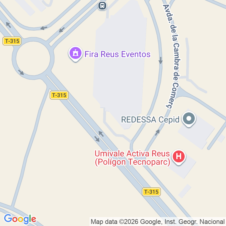 Código postal de Canal en Reus