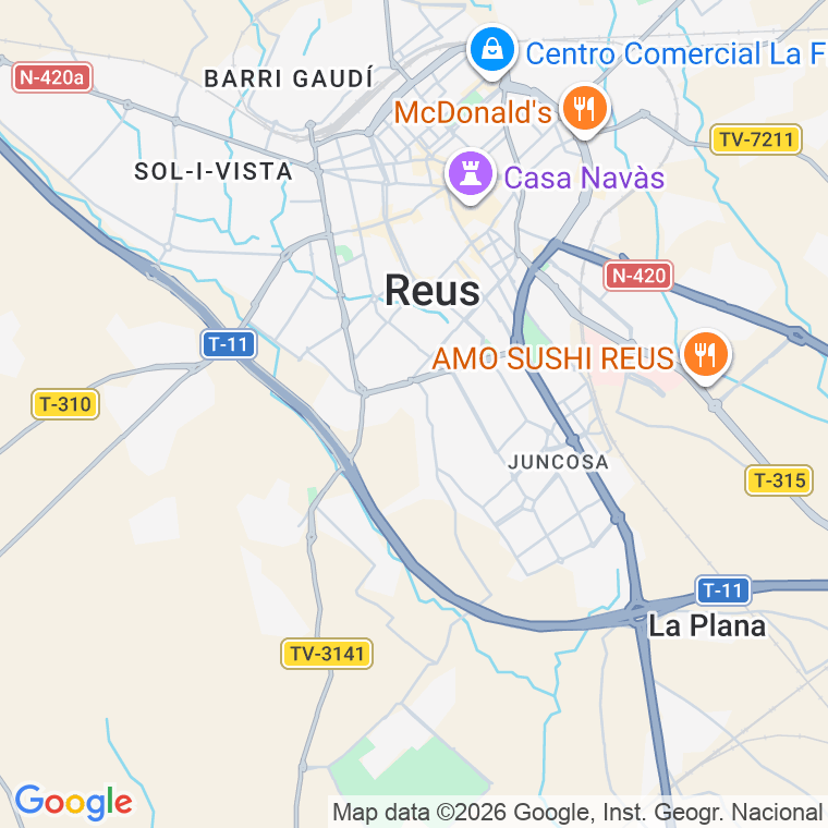 Código postal de Valencia en Reus