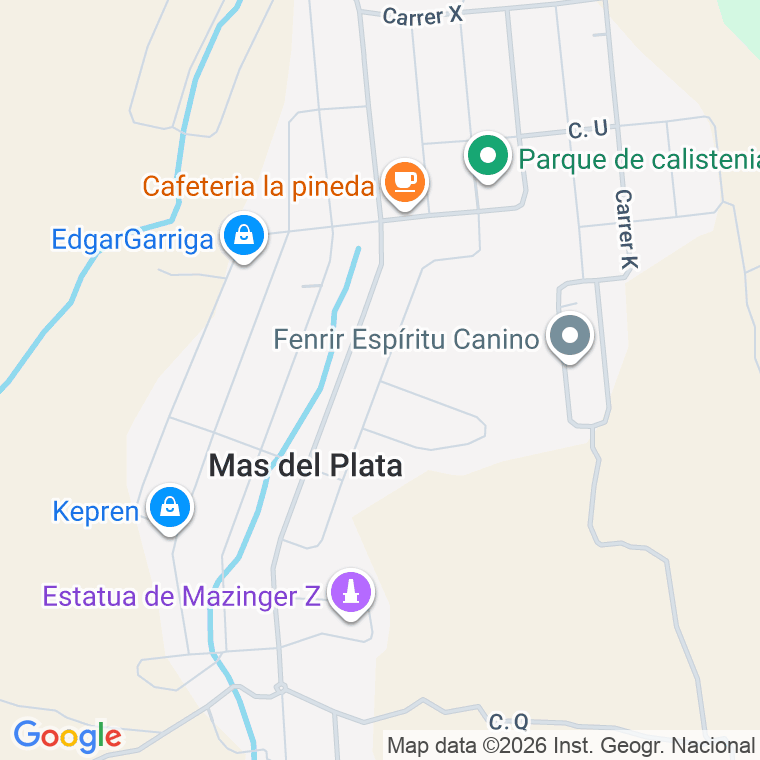 Código postal de C Fontarella-mas del Plata en Mas del Plata