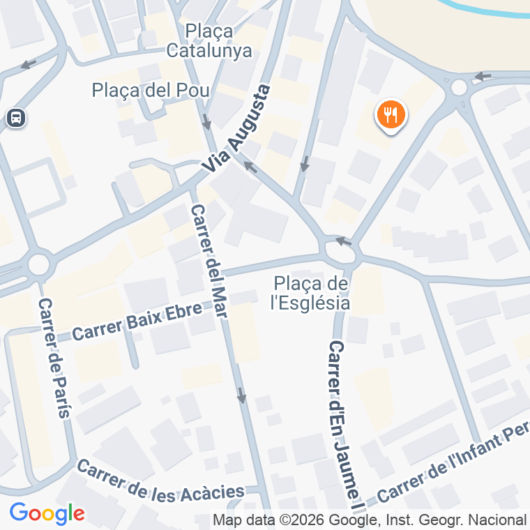 Código postal de Pl Església (de L') en Hospitalet de L'infant