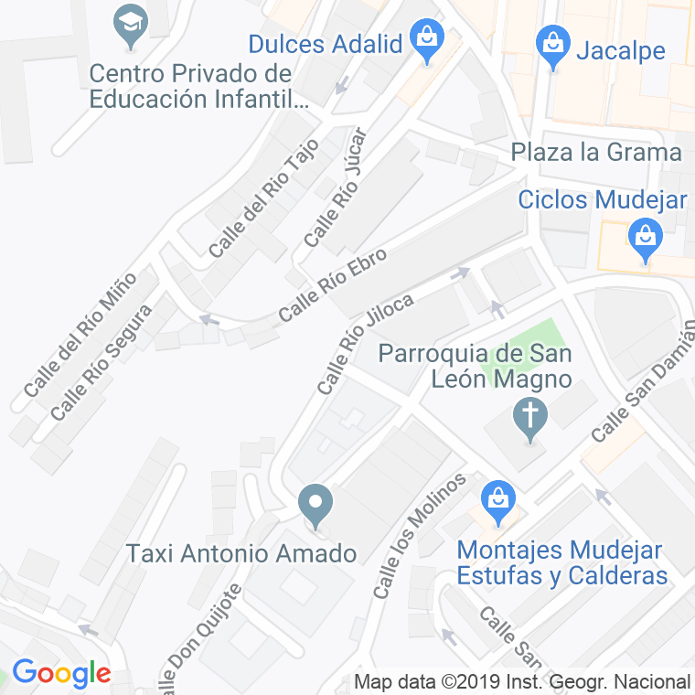 Código Postal calle Rio Jiloca en Teruel