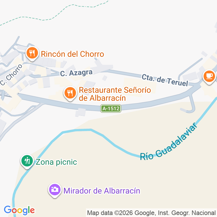 Código postal de Calle Puentes en Albarracin