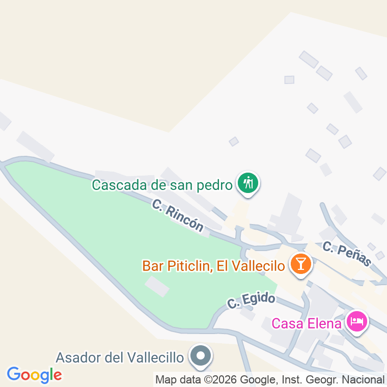 Código postal de Calle Horno Viejo en Vallecillo (el)