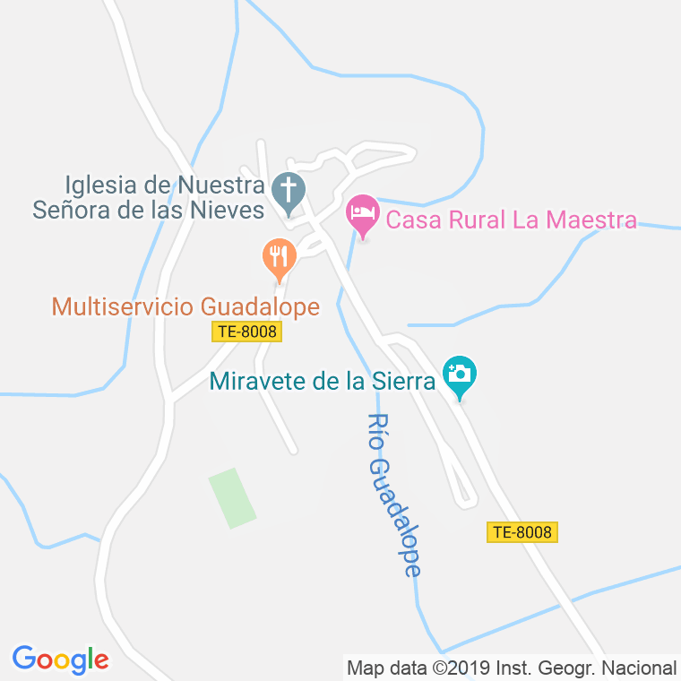 Código Postal de Miravete De La Sierra en Teruel