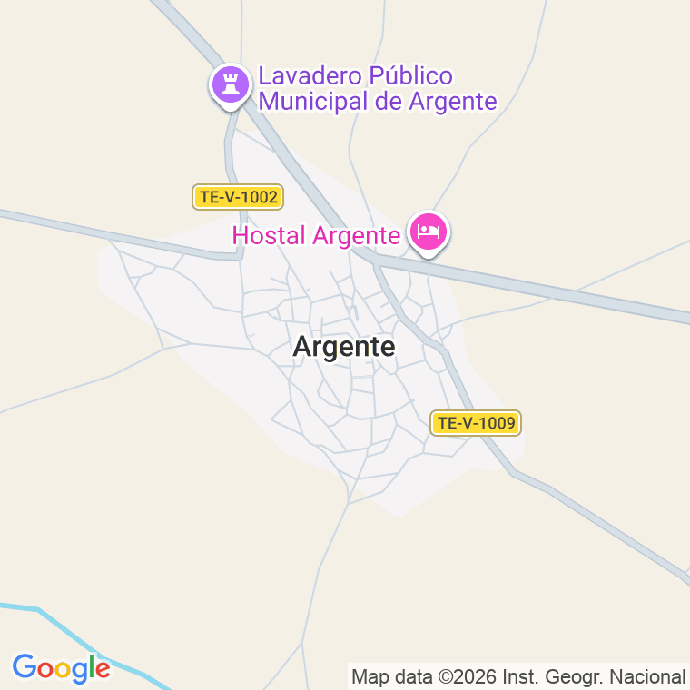 Código postal de Argente en Teruel