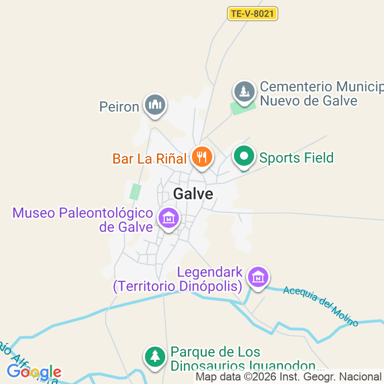 Código postal de Galve en Teruel