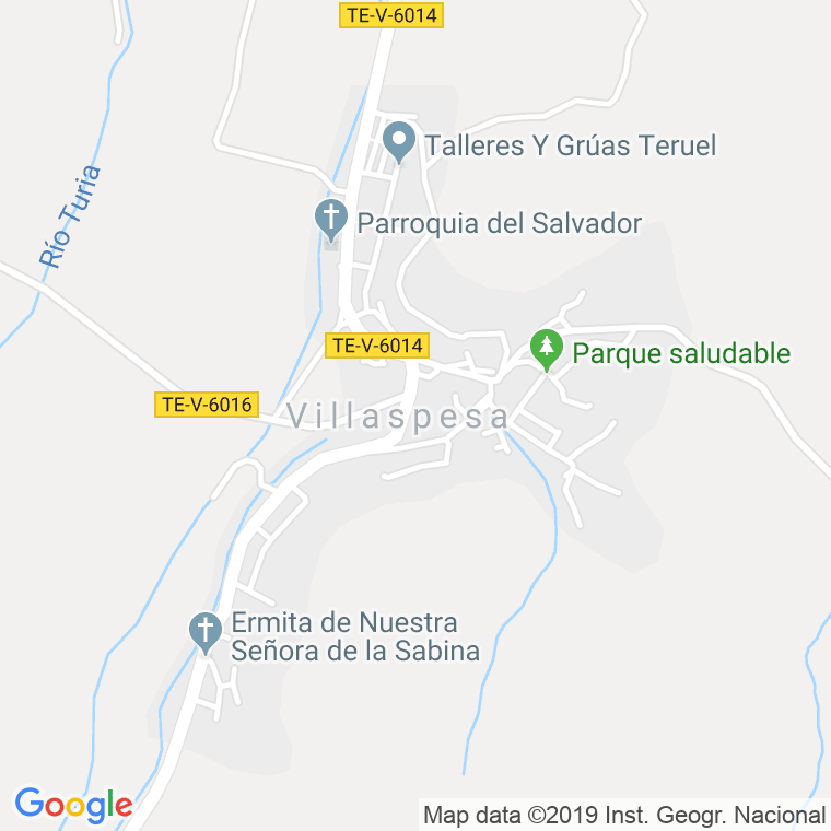 Código Postal de Villaspesa en Teruel