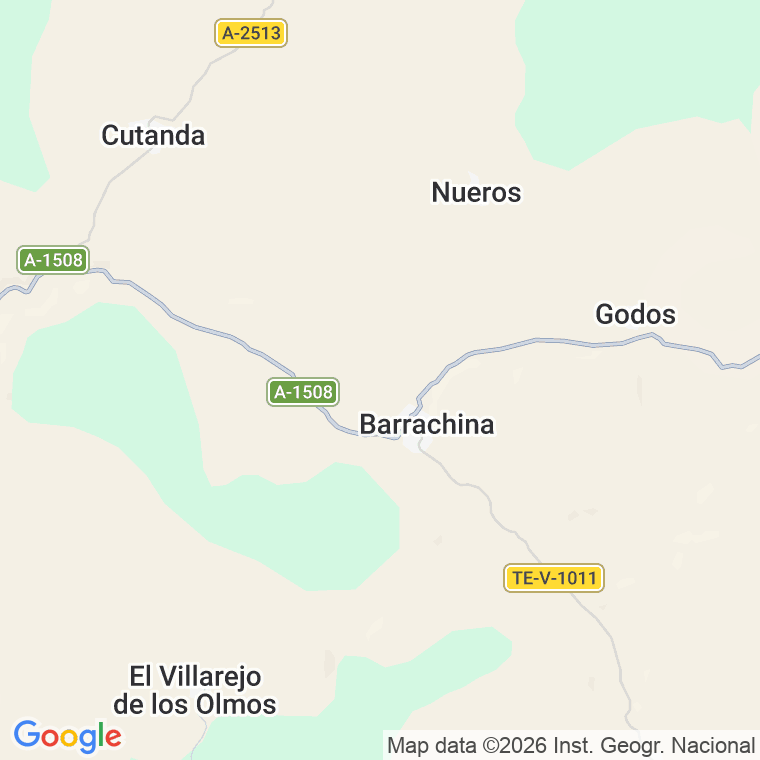 Código postal de Barrachina en Teruel