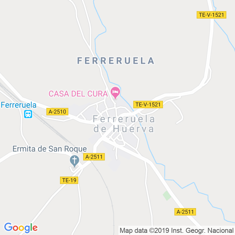 Código postal de Ferreruela de Huerva en Teruel