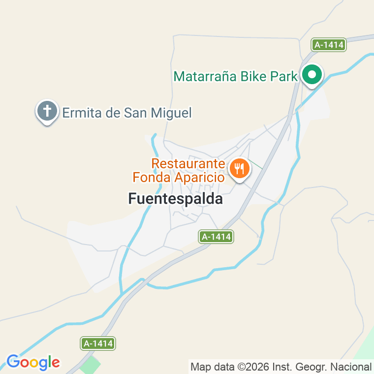 Código postal de Fuentespalda en Teruel