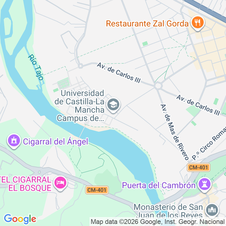 Código postal de Armas en Toledo