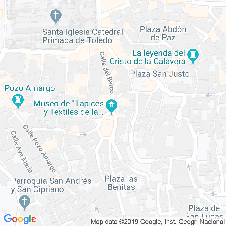 Código Postal calle Colegio Infantes, plaza (Impares Del 1 Al Final)  (Pares Del 2 Al Final) en Toledo