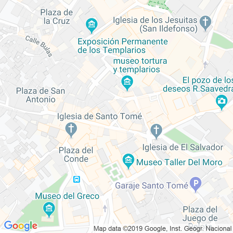 Código Postal calle Aljibillos, travesia en Toledo
