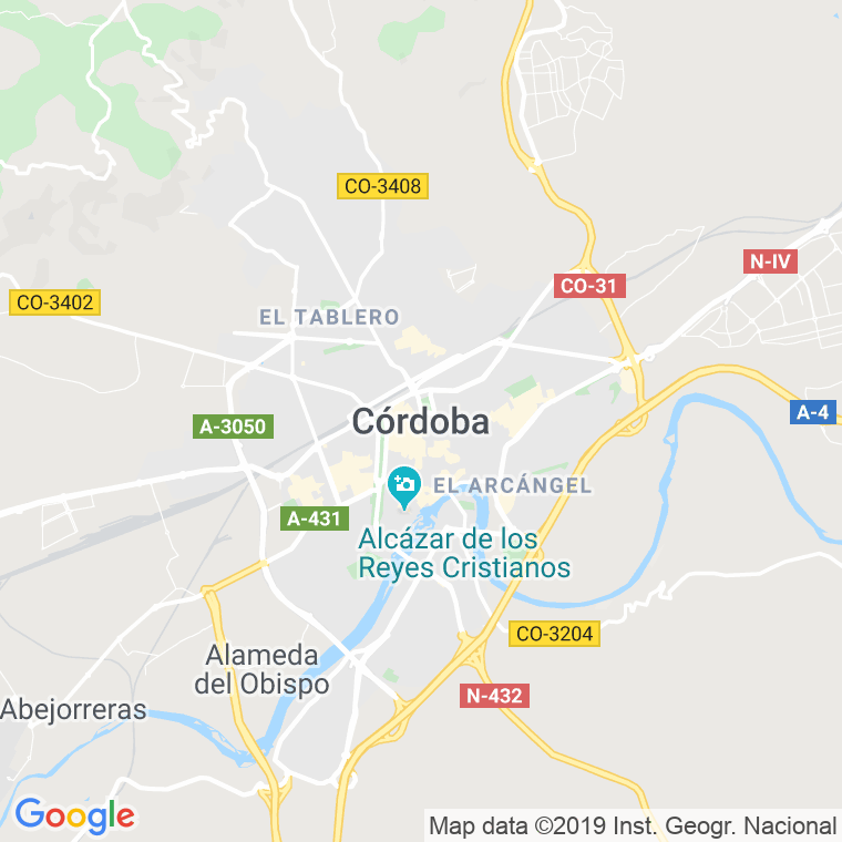 Código Postal calle Cordoba, callejon (Impares Del 1 Al Final)  (Pares Del 2 Al Final) en Toledo