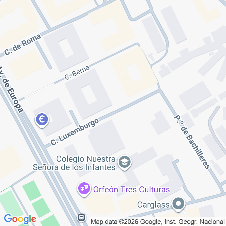 Código postal de Luxemburgo en Toledo