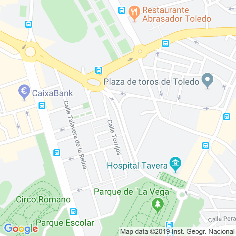 Código Postal calle Duque De Lerma   (Impares Del 23 Al Final) en Toledo