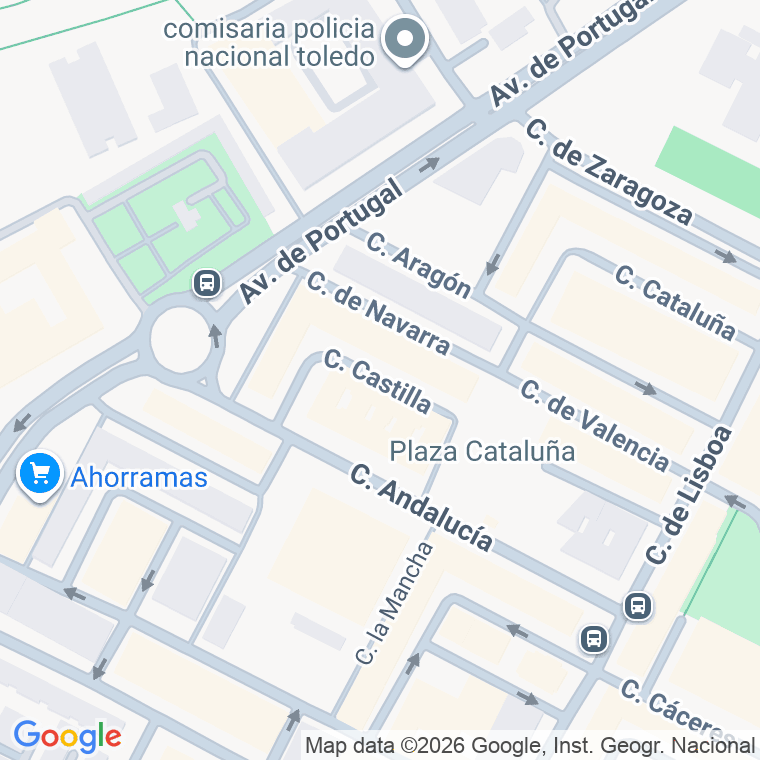 Código postal de Castilla en Toledo