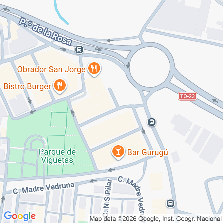 Código postal de Fuente del Moro en Toledo