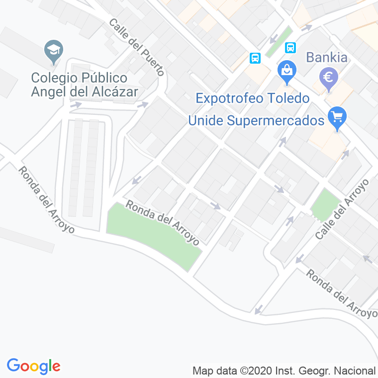 Código Postal calle Nuestra Señora Del Consuelo, travesia en Toledo