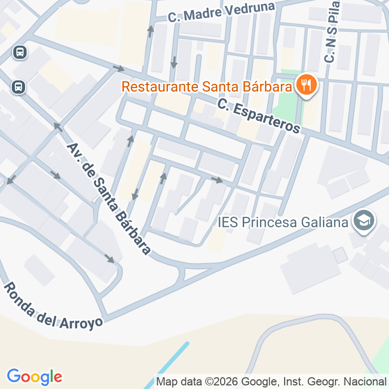 Código postal de Virgen de la Bienvenida en Toledo